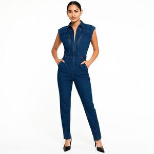 VIVIENNE WESTWOOD Anglomania x VINTAGE Climate Revolution Denim Jumpsuit xs
